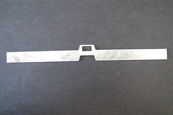 VERTICAL BLIND SLAT/LOUVRE TOP HANGERS PVC  (one or two slots)