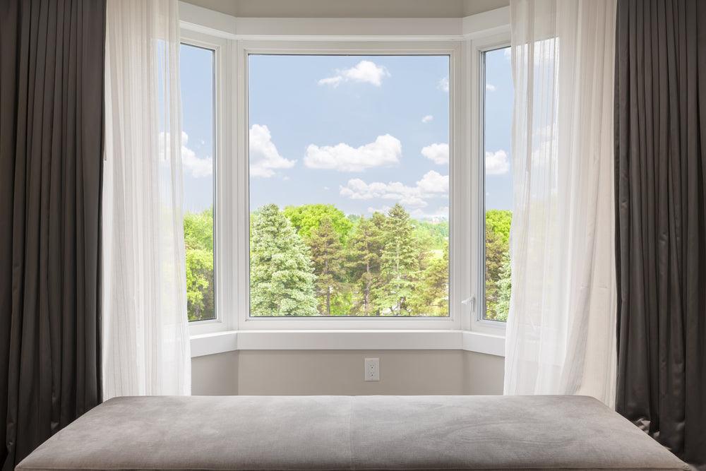 modern bay window dressing Window Treatments for Bay Windows