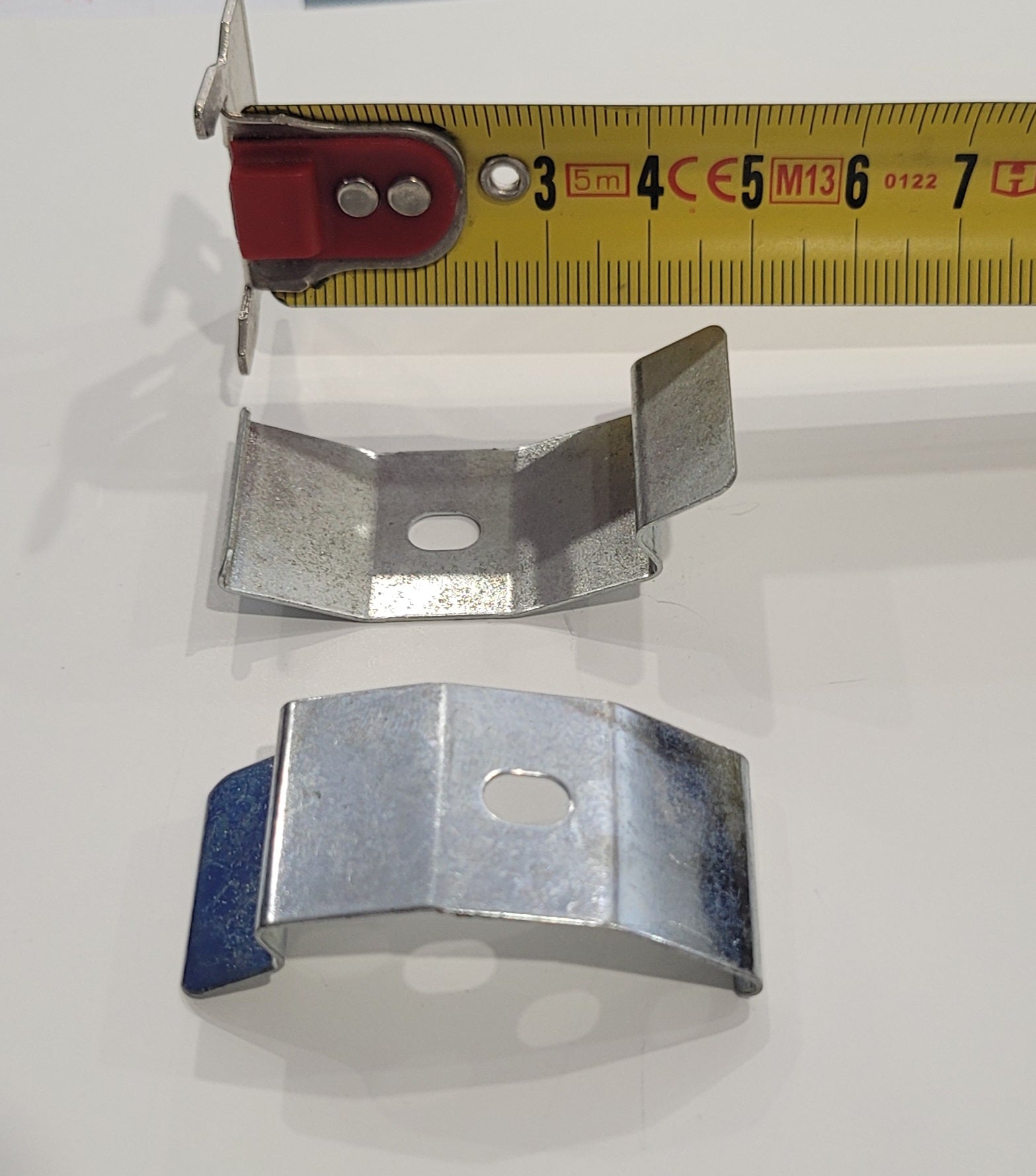 Vertical Blind Ceiling Mount C-Clip Brackets - Fits 1.5" Headrail (5 To 18 Pieces)