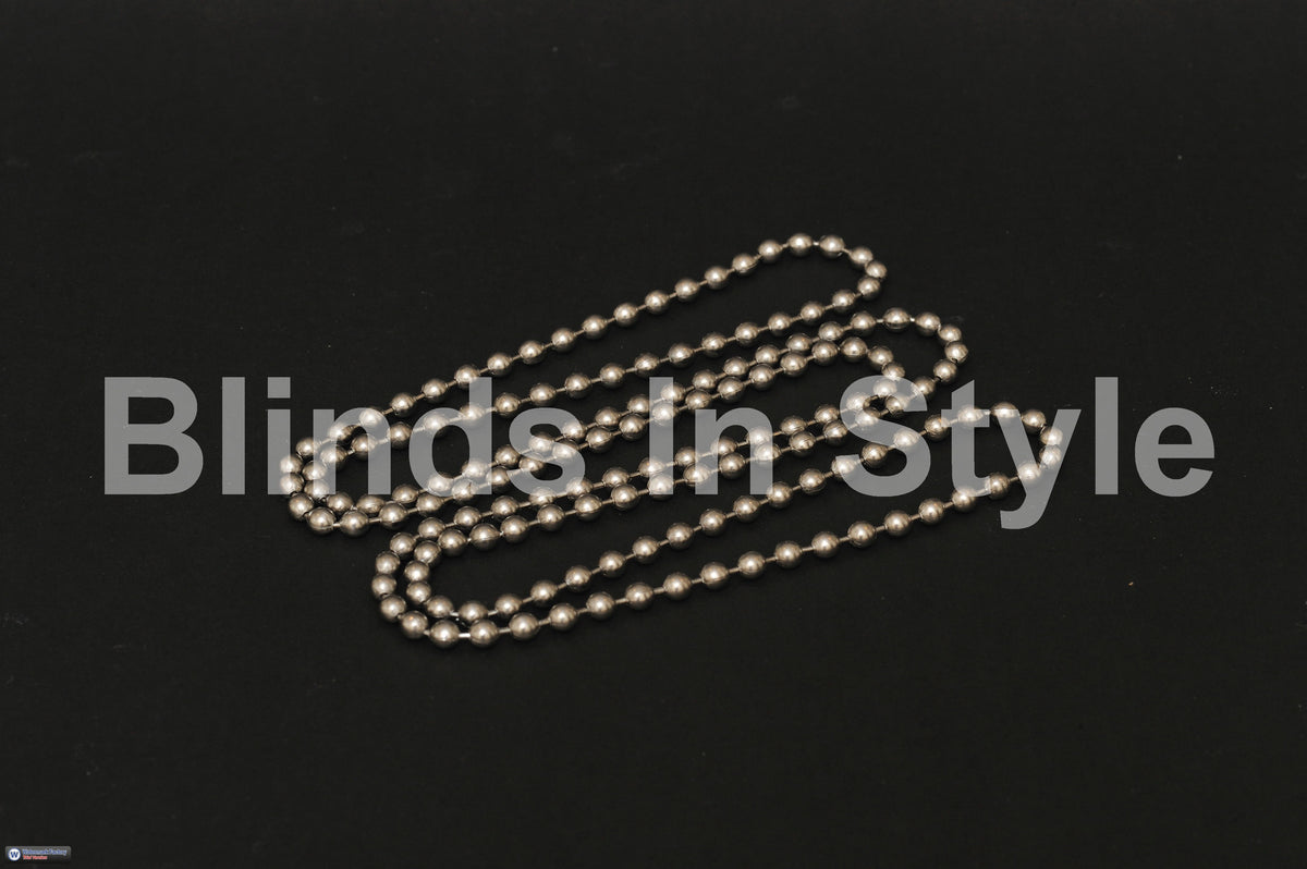 STAINLESS STEEL CONTINUOUS LOOP CHAIN FOR ROLLER BLINDS - Blinds In Style